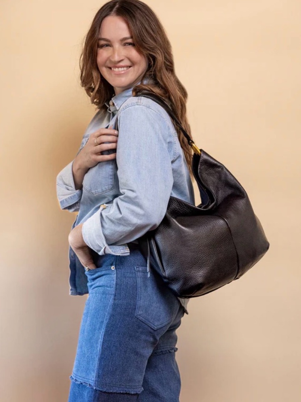 HOBO Harley hobo bag Taupe New with tags - Picture 15 of 16